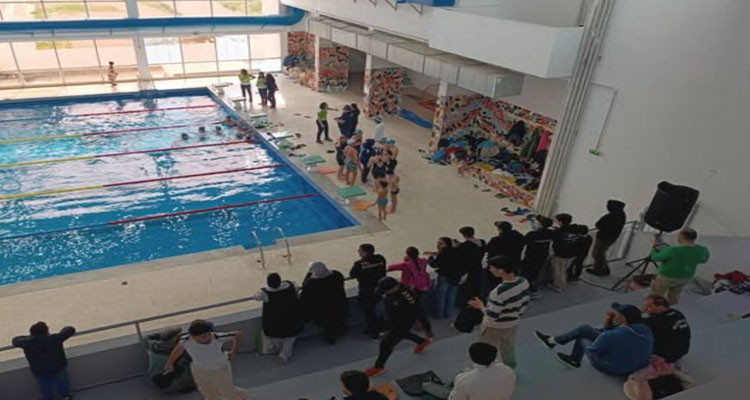  إفتتاح المسبح البلدي ببنزرت بعد إستكمال أشغال إعادة تهيئته وتجديده