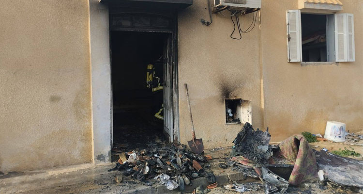 قابس: إجلاء أم وطفلين في حريق بمنزل في منطقة مطرش