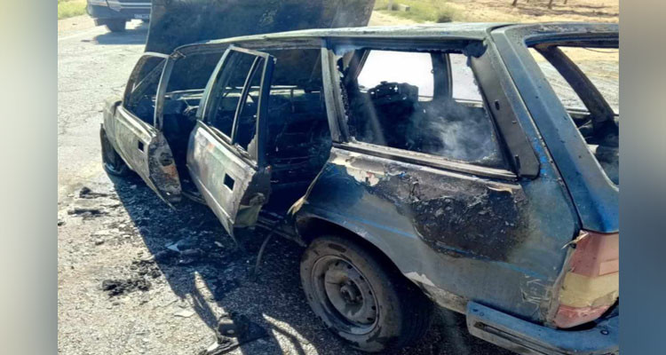 قابس: إشتعال سيارة محملة بالبنزين المهرب وإصابة شخص في حادث مرور