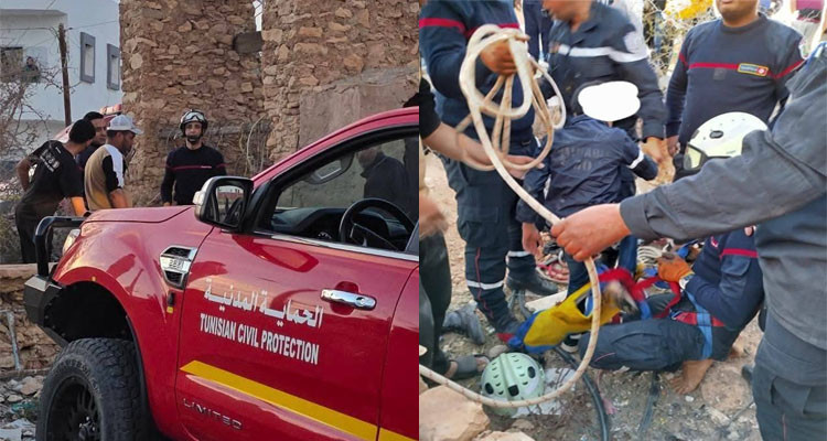 إنقاذ طفل سقط في بئر بمدنين