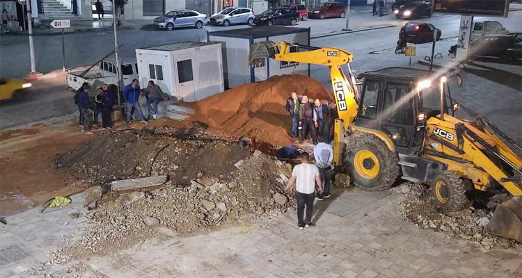 باجة: الإنطلاق الفعلي لأشغال تهيئة ساحة 14 جانفي 