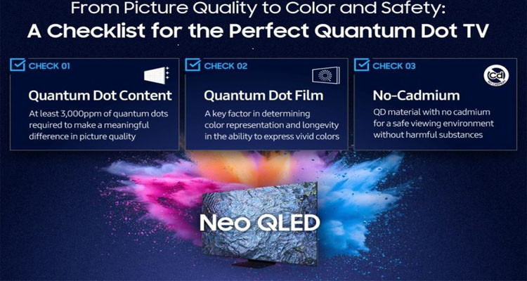 عشر سنوات من الابتكار البصري: تلفزيونات QLED من سامسونج وتقنية Quantum Dot في صدارة التميز