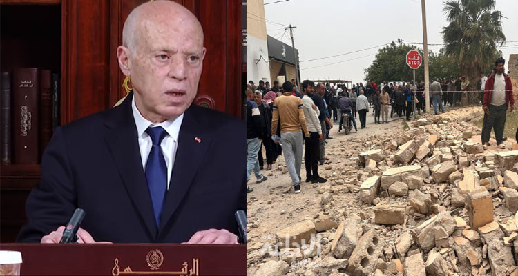 قيس سعيد: تلاميذ معهد المزونة توفوا نتيجة الفساد والإهمال