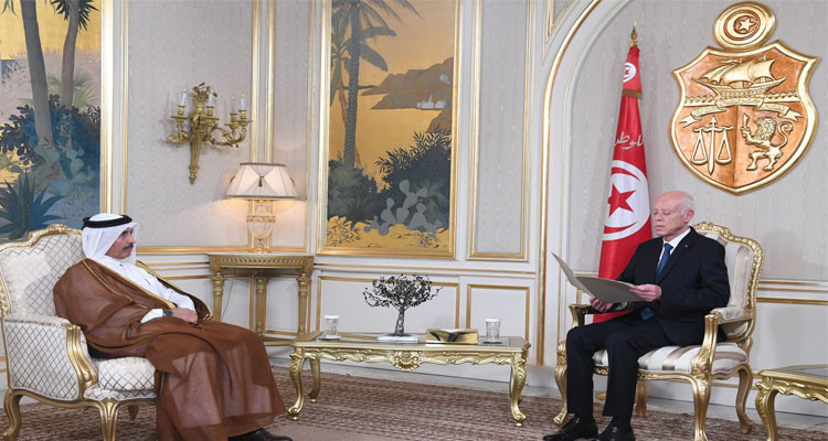 أمير قطر يستدعي قيس سعيد للمشاركة في مؤتمر القمة العالمي الثاني للتنمية الاجتماعية