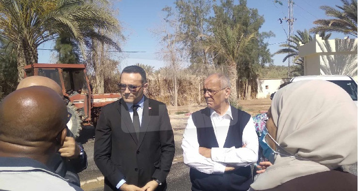 وزير البيئة يعلن إعادة تهيئة محطة التطهير بتوزر وتوسعتها