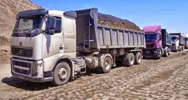 قفصة: منع مرور الشاحنات الثقيلة المحملة بالفسفاط وسط مدينة المتلوي