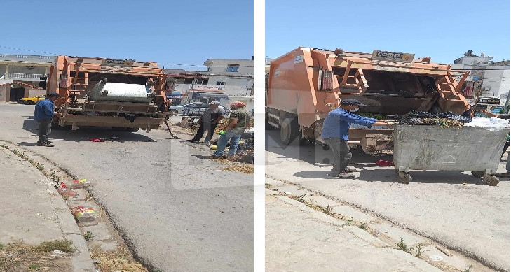 بلدية باجة: رفع اكثر من 300 طن من الفضلات أول وثاني أيام العيد