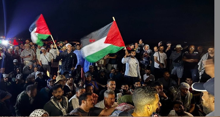 جواهر شنة: قطعوا التغطية على كل منطقة تخييم قافلة الصمود