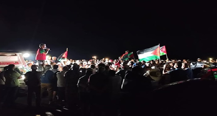 منظمو قافلة الصمود: القافلة على مشارف سرت وهذا ما تم الاتفاق عليه مع القوى الأمنية شرق ليبيا
