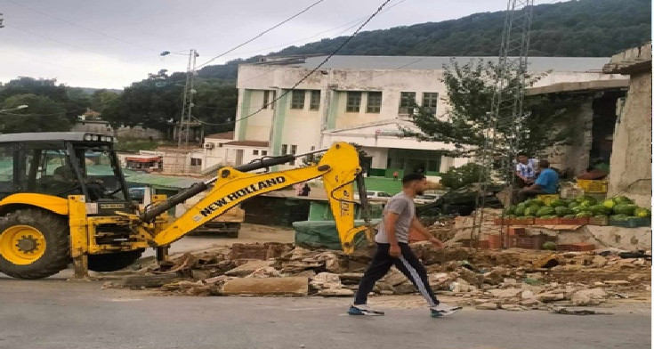 الشروع في إزالة الانتصاب الفوضوي بعين دراهم