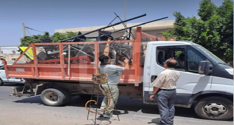 جرجبس: حجز عديد المعدات خلال حملة على الإنتصاب الفوضوي