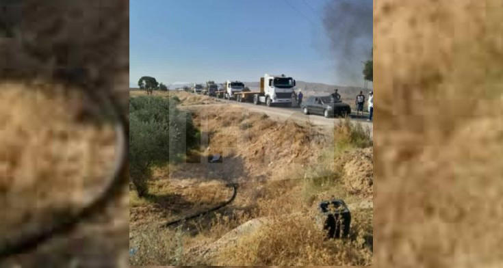 محتجون يغلقون الطريق الوطنية الرابطة بين قفصة والقصرين
