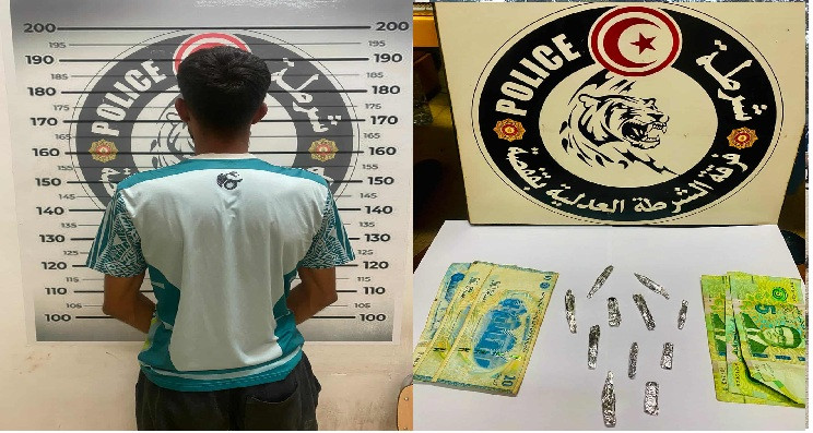 القبض على متورط في ترويج المخدرات وإدراج الثاني في التفتيش