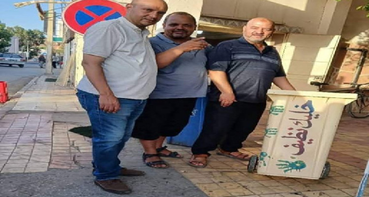 غمراسن: توزرع الحاويات على المحلات خلال حملة نظافة