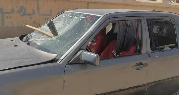 توزر: يعتدي على جاره بفأس ويهشم سيارته بسبب قطعة أرض