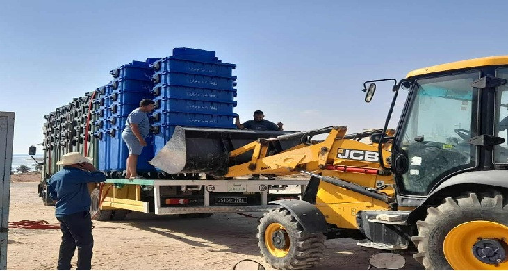 مدنين: بلدية بوغرارة تقتني حاويات جديدة
