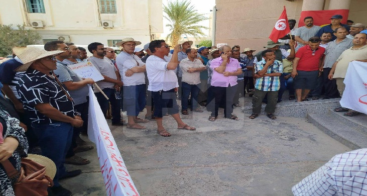 قطاعات التربية بمدنين تحتج