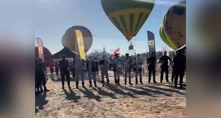 بمشاركة حوالي 20 جنسية: انطلاق المهرجان الدولي للمناطيد و الطائرات الشراعية بشاط