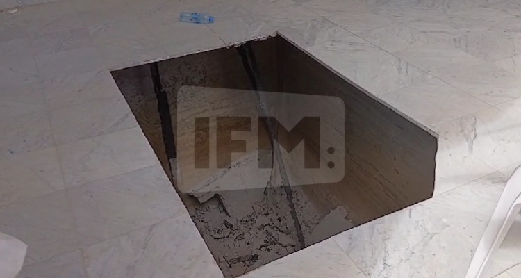 تظاهرة القطار الوردي بتوزر: سقوط 3 نساء في حفرة أمام محطة القطارات