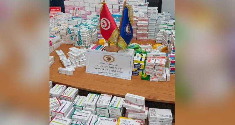 معبر الذهيبة: إحباط محاولة تهريب 1200 علبة دواء إلى الخارج 
