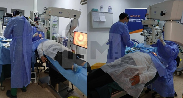 قافلة صحية لطبّ العيون بقرمبالية تُجري 20 عملية جراحية للقرنية