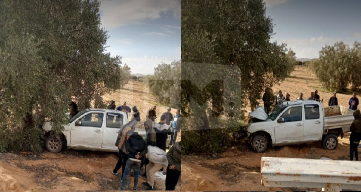 سيدي بوزيد: وفاة شخص في اصطدام سيارته بشجرة بين الرقاب والمزونة