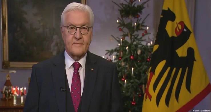 خطاب عيد الميلاد: رئيس ألمانيا يدعو للتضامن مع أوكرانيا