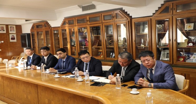 وزارة النقل: جلسة عمل مع وفد ممثل لشركة هواوي الصينية