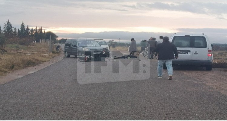 القصرين: إصابة شاب في حادث مرور