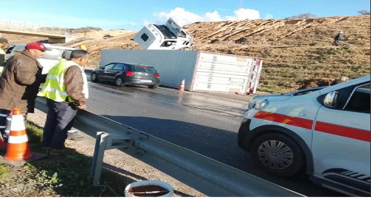 عودة حركة المرور إلى الطريق السيارة بين مجاز الباب والعاصمة 