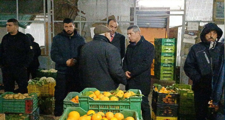 والي بنزرت يدعو إلى العمل على توفير المنتوجات الفلاحية بأسعار معقولة