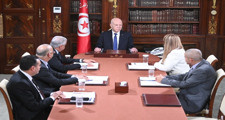 رئيس الجمهورية يلتقي برؤساء المؤسسات الإعلامية الوطنية