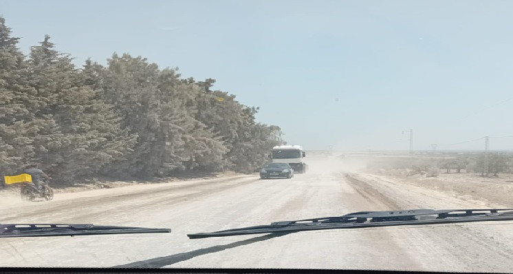 طريق الجبل بين منزل تميم ومنزل بوزلفة: وضع كارثي يثير استياء مستعمليه