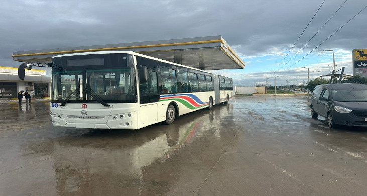 شركة النقل بالساحل تتسلم 32 حافلة مزدوجة جديدة