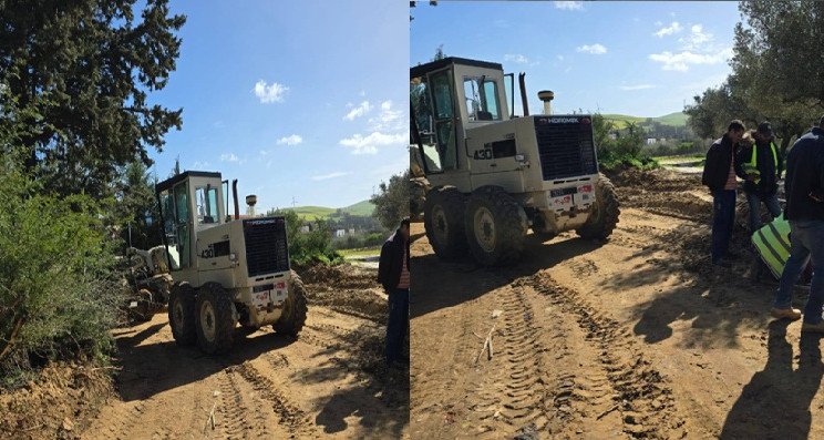 بكلفة مالية تعادل 2.4 مليون دينار: انطلاق أشغال تهيئة وتعبيد مسلكين وطريق براس الجبل