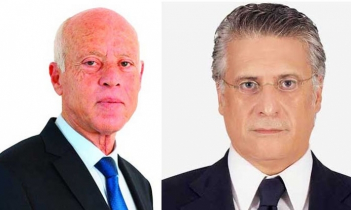 رئاسية 2019: سعيد والقروي دائما في الصدارة وفقا لما أظهرته النتائج الحينية بعد احتساب 66% من المحاضر