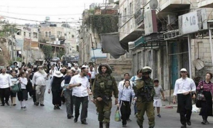مئات المستوطنين يهاجمون منازل الفلسطينيين في الخليل