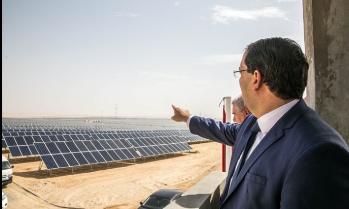 المحطة الفولطاضوئية توزر1 تدخل مرحلة الإنتاج