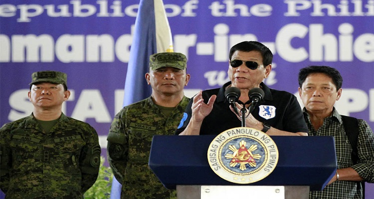 رئيس الفلبين رودريغو دوتارتي