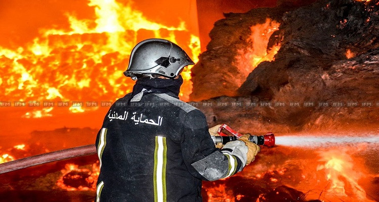 حريق النفيضة