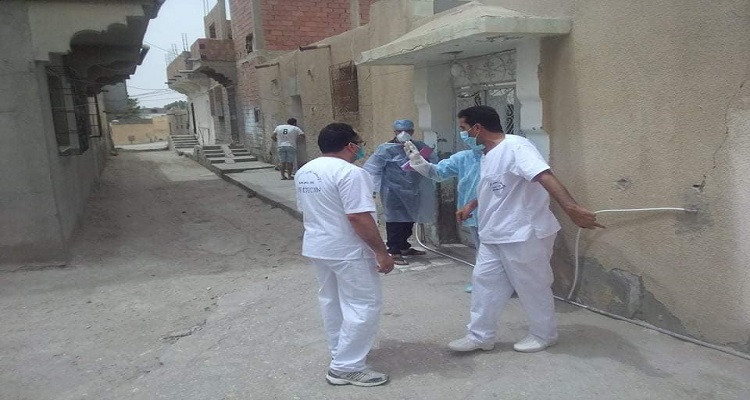 قفصة: عزل حي الكاينة بمعتمدية المتلوي ومنع متساكنيه من مغادرة بيوتهم