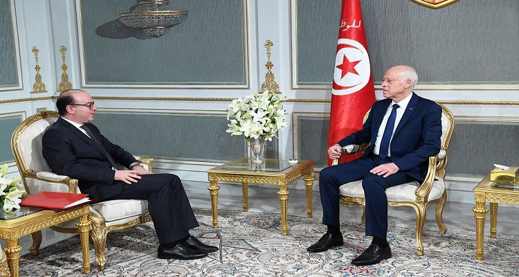 إلياس الفخفاخ وقيس سعيّد