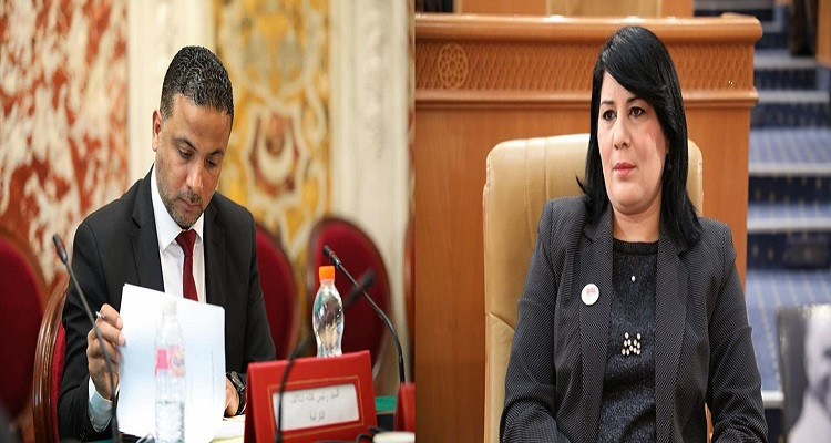 سيف الدين مخلوف وعبير موسي