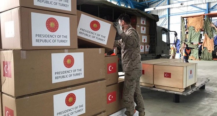 مساعدات تركية