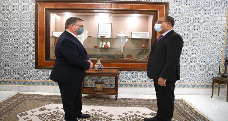 السفير الأمريكي لرئيس الحكومة: إدارة بايدن بها العديد من أصدقاء تونس 