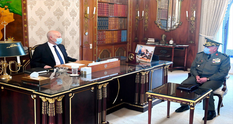 رئيس الدولة يستقبل  مدير عام وكالة الاستخبارات والأمن للدفاع