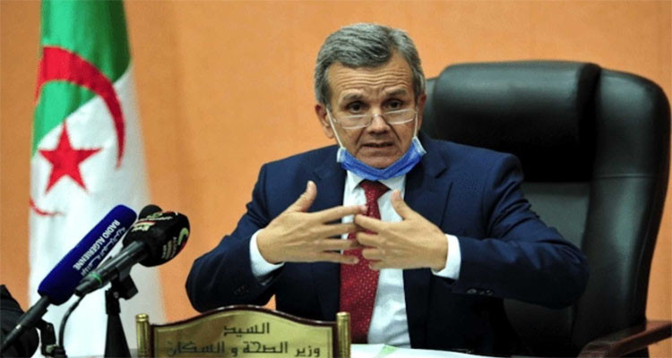 وزير الصحة الجزائري توتس اللقاح الروسي