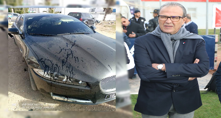 مجهولون يعتدون على سيارة المنصف خماخم رئيس النادي الصفاقسي