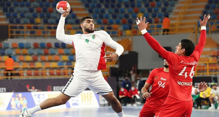 المنتخب الجزائري المنتخب المغربي كاس العالم لكرة اليد