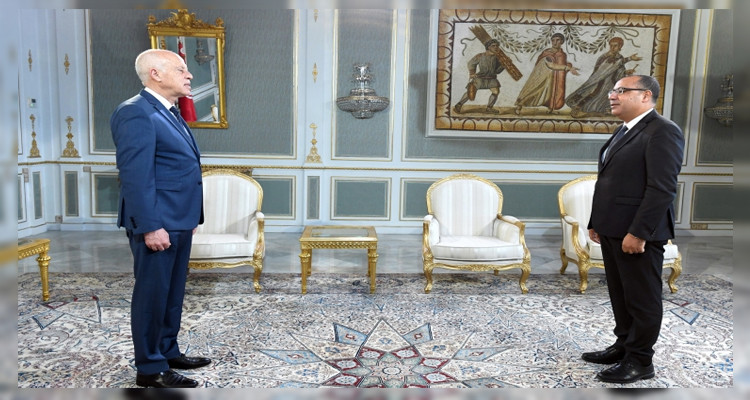 هشام المشيشي وقيس سعيّد